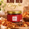 Thịt sấy ăn liền khô heo cháy tỏi, hũ 140 gram, ECO FOOD VN